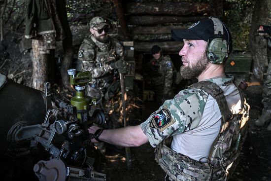 Группа "Шрама" спецназа "Ахмат" МО РФ