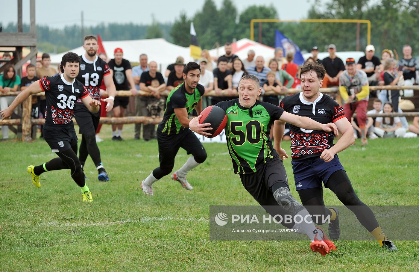 Этнофестиваль "Атмановские кулачки" в Тамбовской области