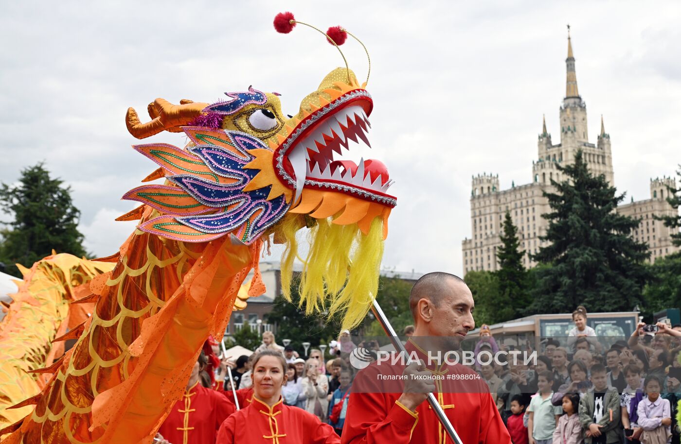 Празднование дня рождения панды Катюши 