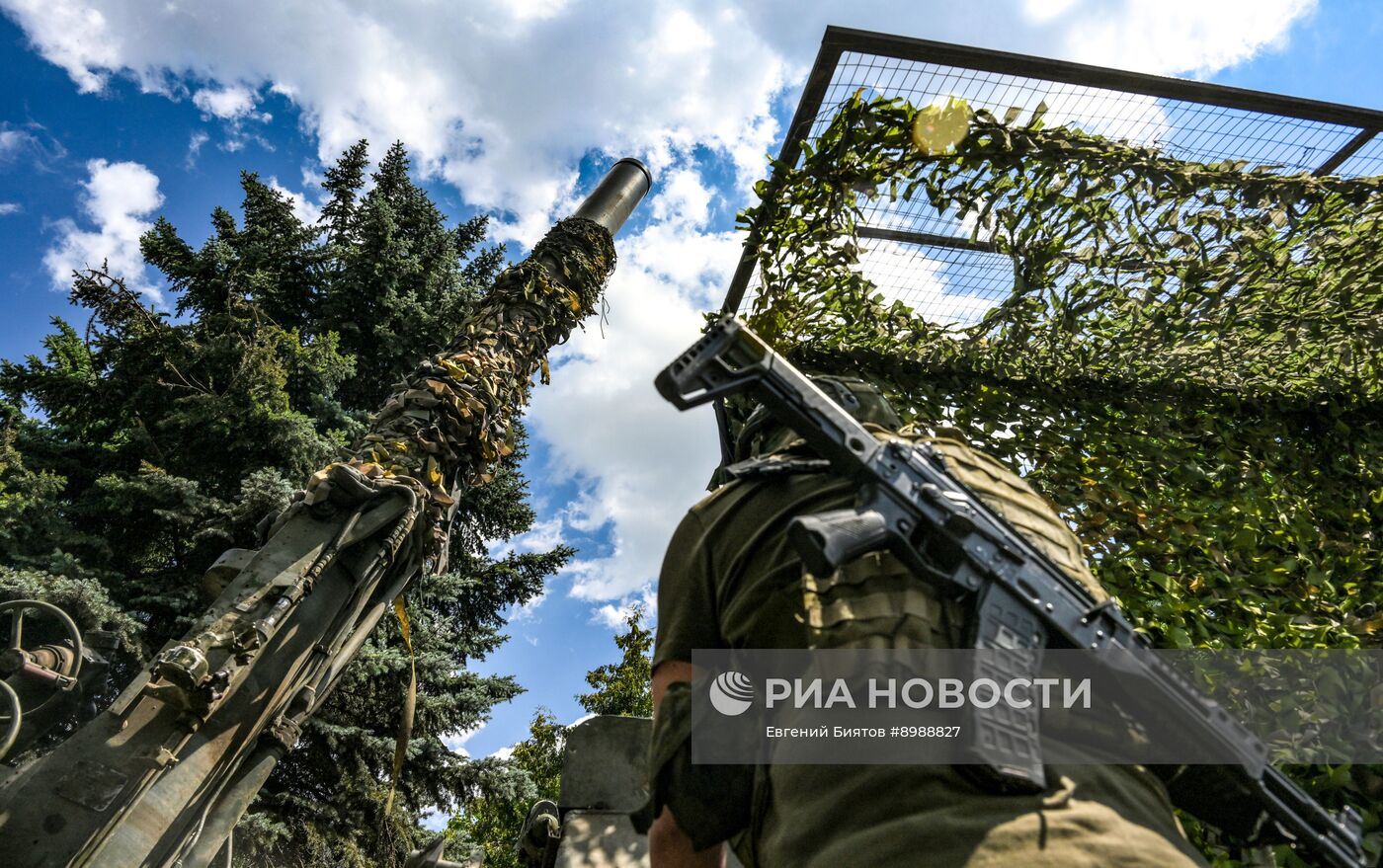 Боевая работа расчета миномета 2С4 "Тюльпан" группировки войск "Центр" в зоне СВО