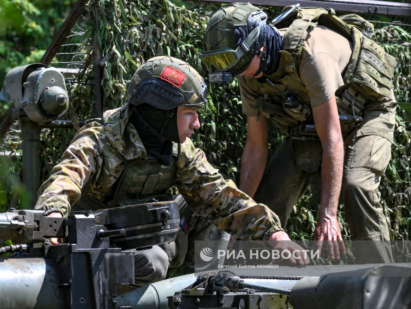 Боевая работа расчета миномета 2С4 "Тюльпан" группировки войск "Центр" в зоне СВО