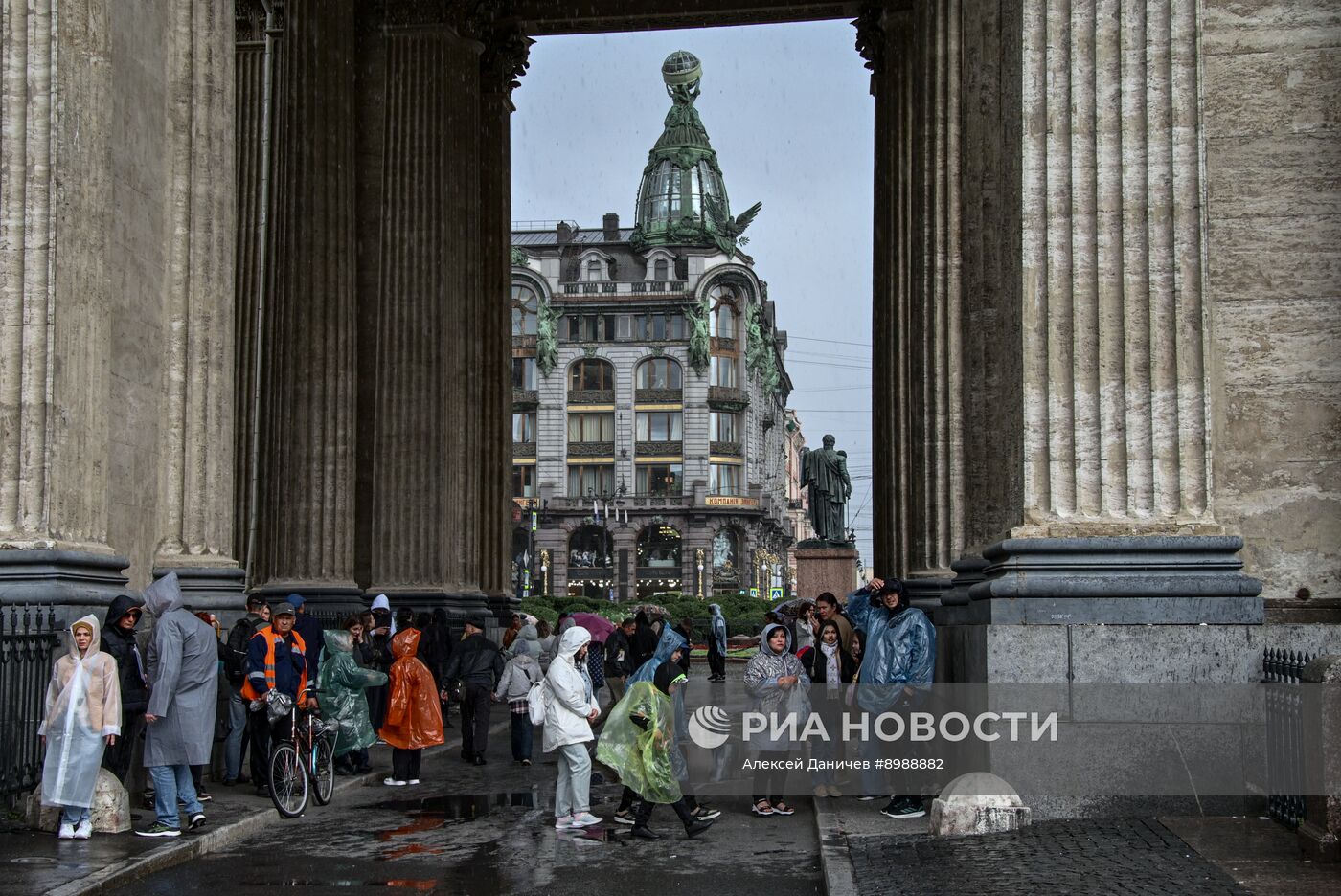 Дождь в Санкт-Петербурге