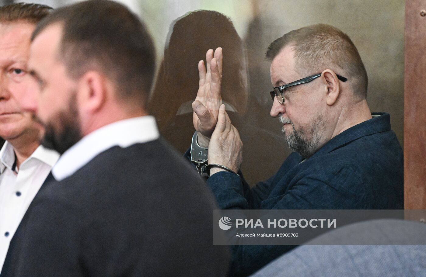 Оглашение приговора трем генералам МВД из Санкт-Петербурга