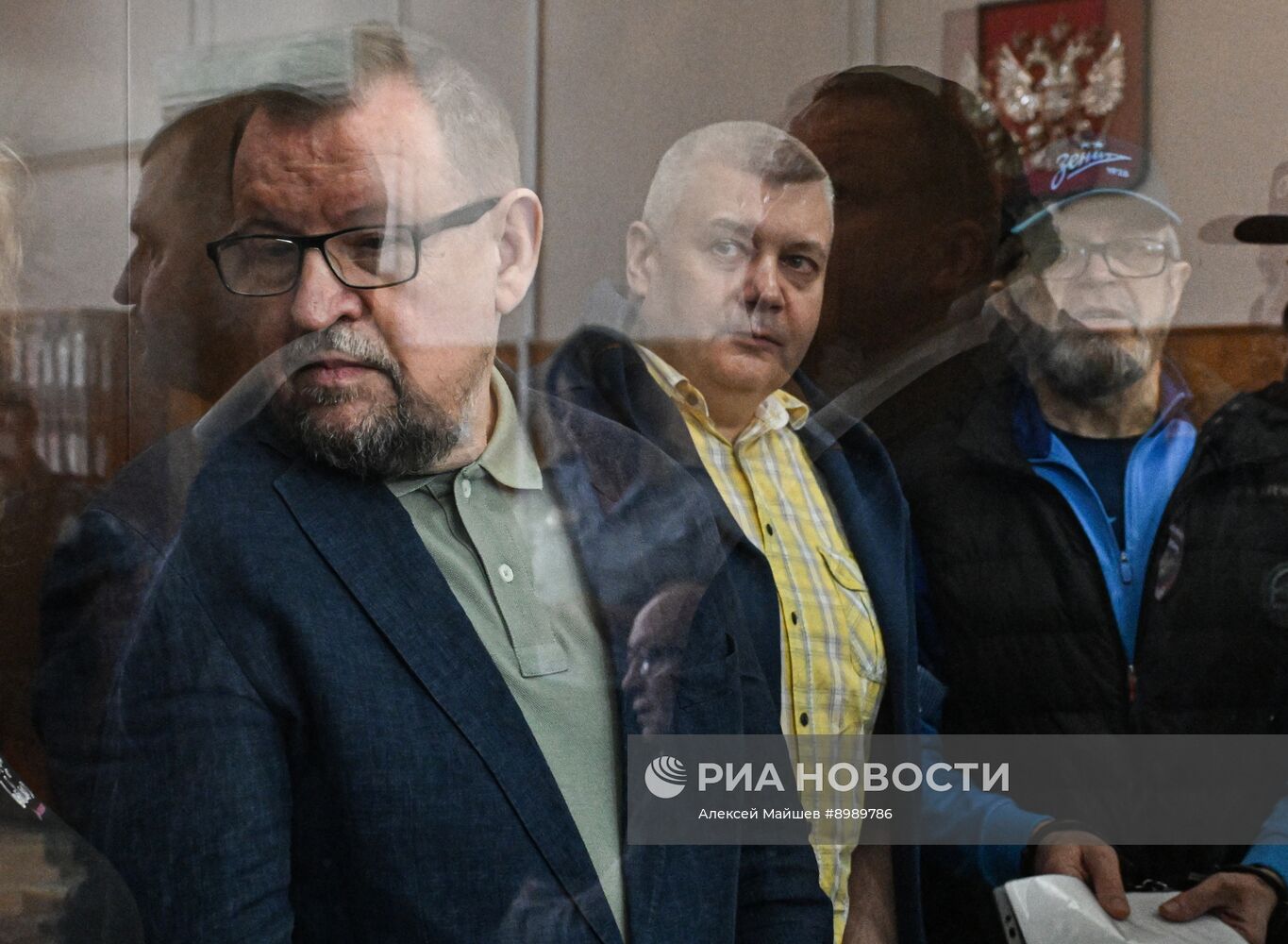 Оглашение приговора трем генералам МВД из Санкт-Петербурга