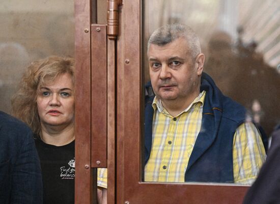 Оглашение приговора трем генералам МВД из Санкт-Петербурга