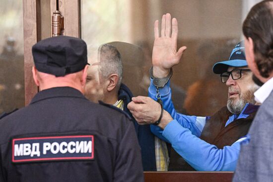 Оглашение приговора трем генералам МВД из Санкт-Петербурга