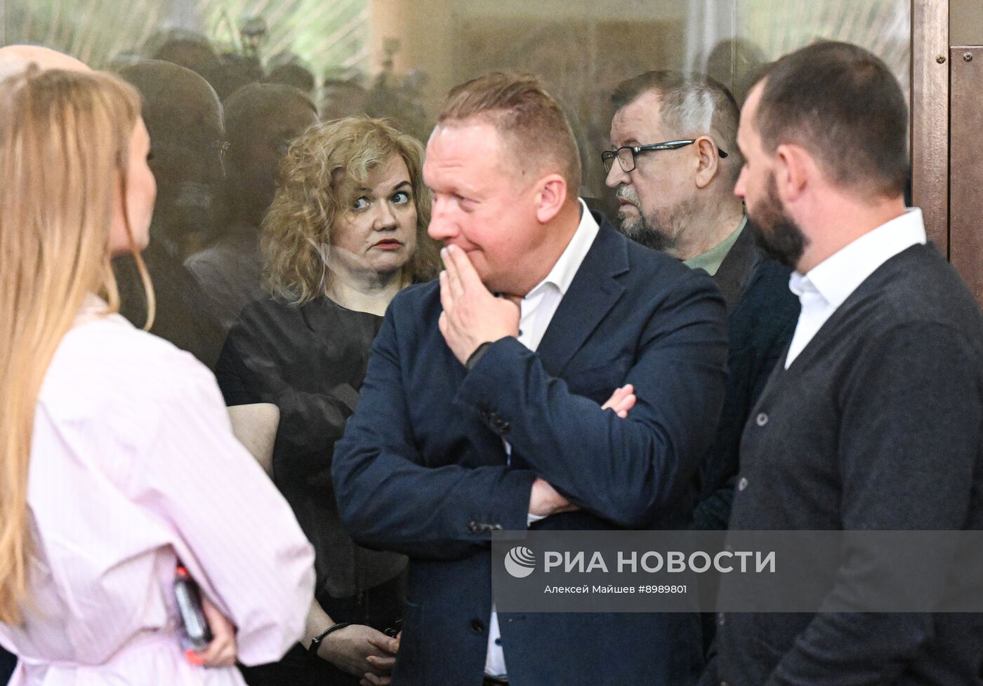 Оглашение приговора трем генералам МВД из Санкт-Петербурга