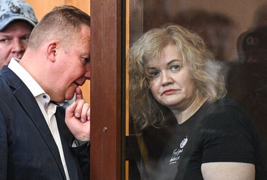 Оглашение приговора трем генералам МВД из Санкт-Петербурга
