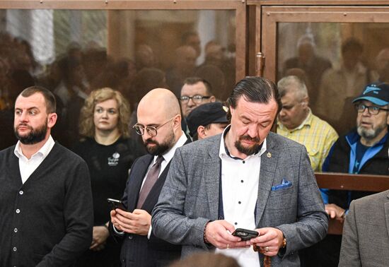 Оглашение приговора трем генералам МВД из Санкт-Петербурга