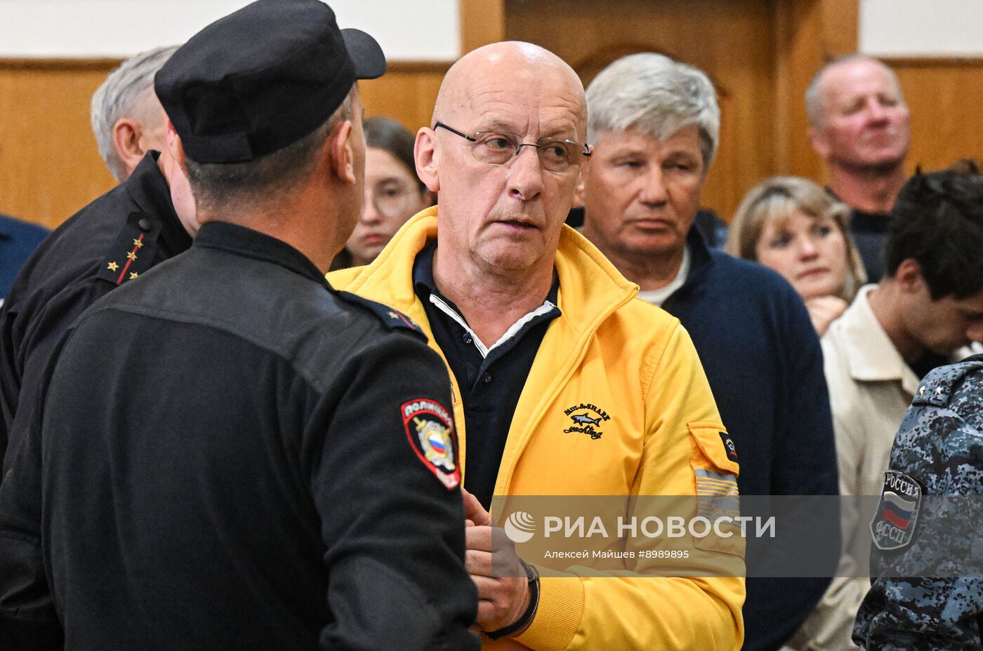 Оглашение приговора трем генералам МВД из Санкт-Петербурга