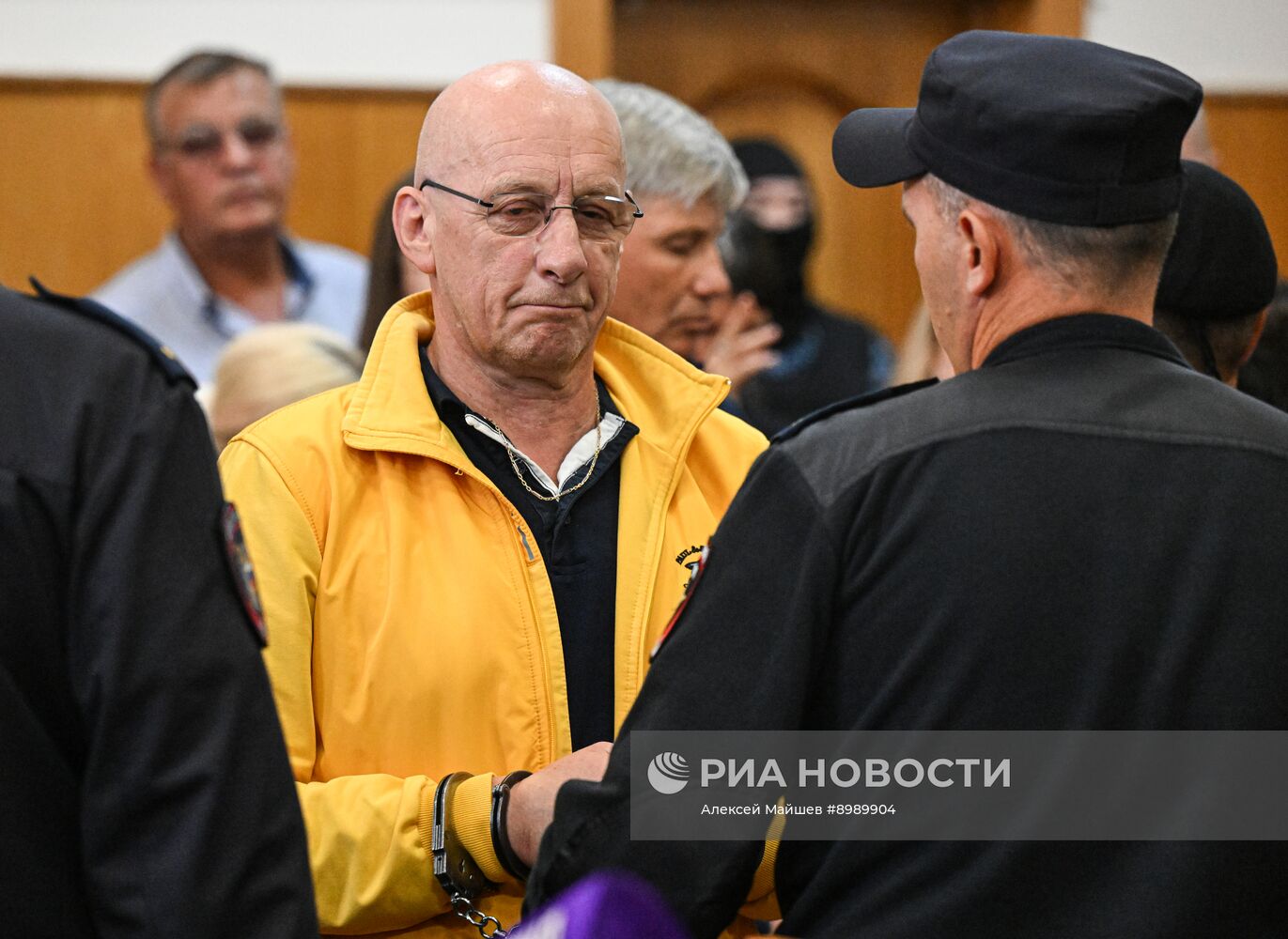 Оглашение приговора трем генералам МВД из Санкт-Петербурга