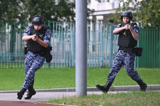 Антитеррористические учения в образовательных заведениях