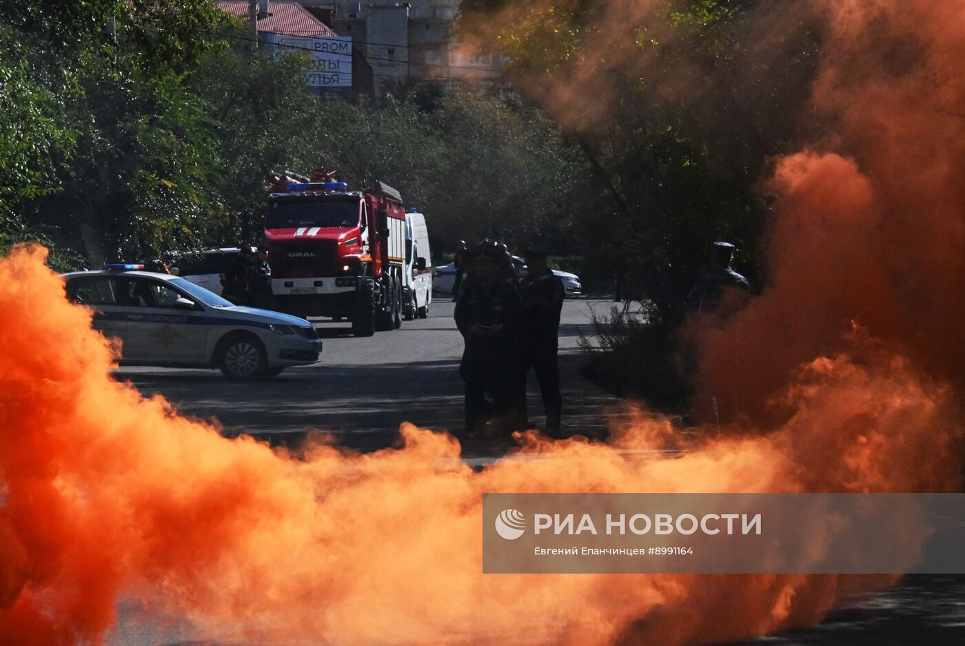 Антитеррористические учения в образовательных заведениях в России