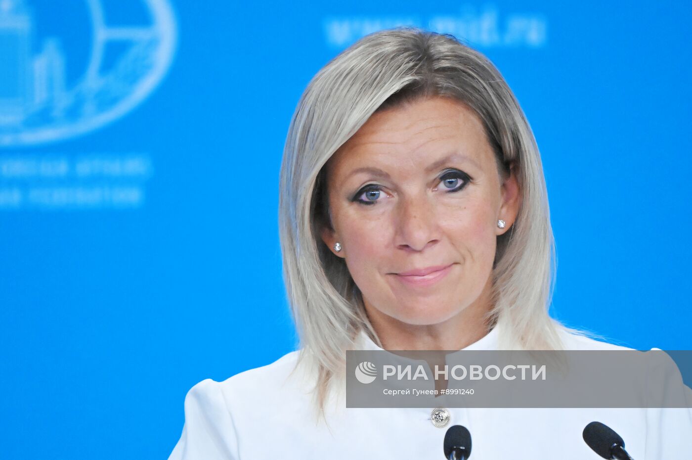 Брифинг официального представителя МИД России М. Захаровой 