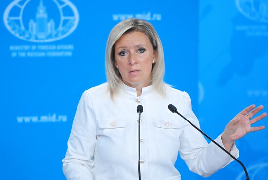Брифинг официального представителя МИД России М. Захаровой 