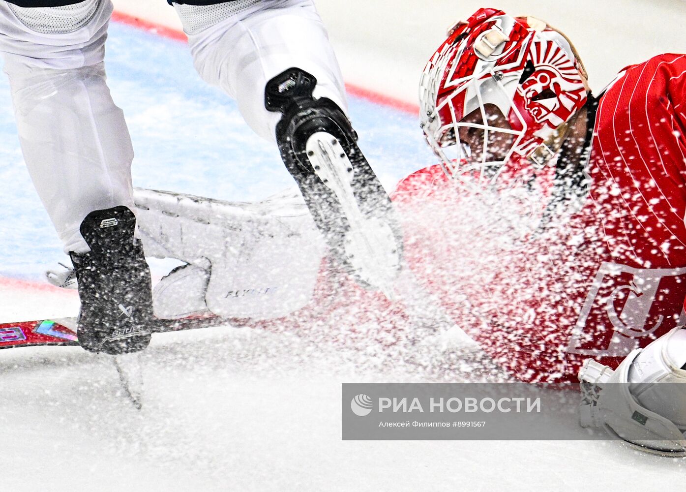 Кубок мэра Москвы по хоккею. "Спартак" (Москва) - "Шанхай Дрэгонс" (Шанхай)
