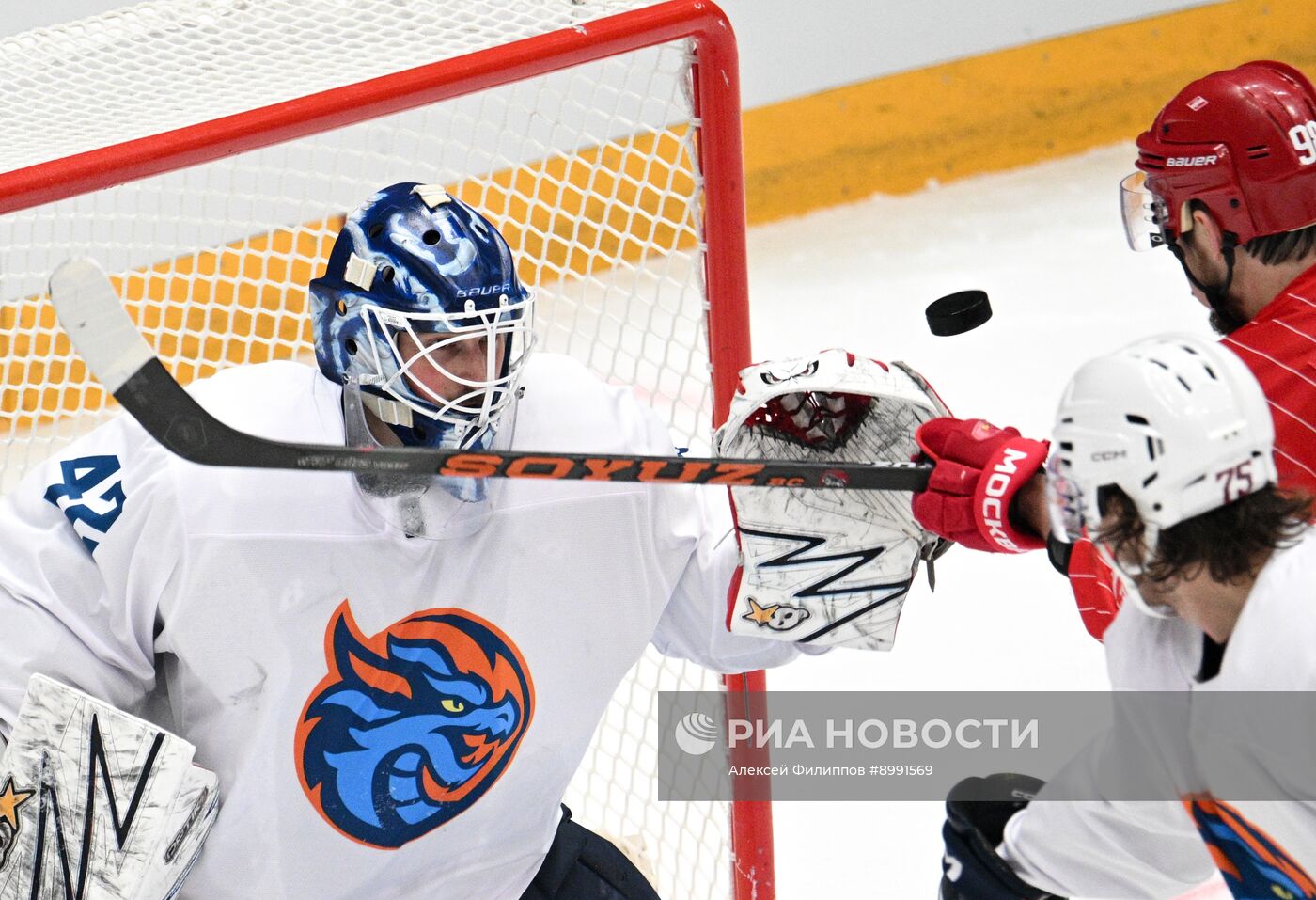 Кубок мэра Москвы по хоккею. "Спартак" (Москва) - "Шанхай Дрэгонс" (Шанхай)