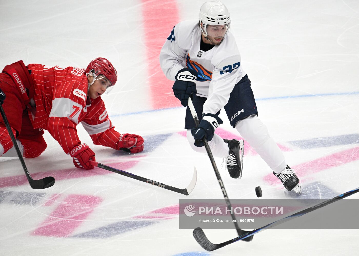 Кубок мэра Москвы по хоккею. "Спартак" (Москва) - "Шанхай Дрэгонс" (Шанхай)