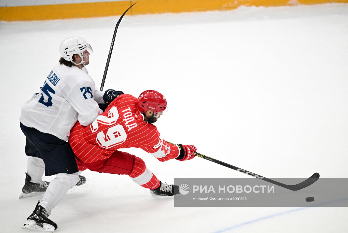 Кубок мэра Москвы по хоккею. "Спартак" (Москва) - "Шанхай Дрэгонс" (Шанхай)