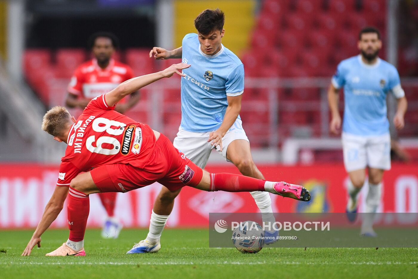Футбол. РПЛ. "Спартак" (Москва) - "Сочи" (Сочи)