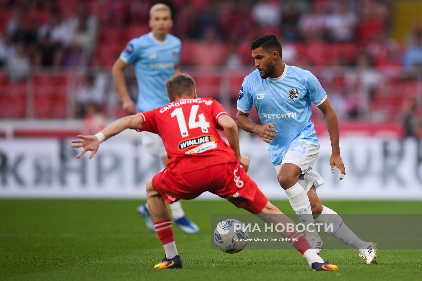 Футбол. РПЛ. "Спартак" (Москва) - "Сочи" (Сочи)