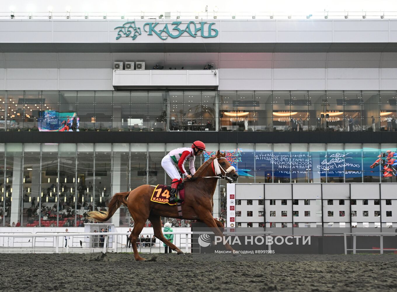 Cкачки на приз президента РФ на Казанском ипподроме