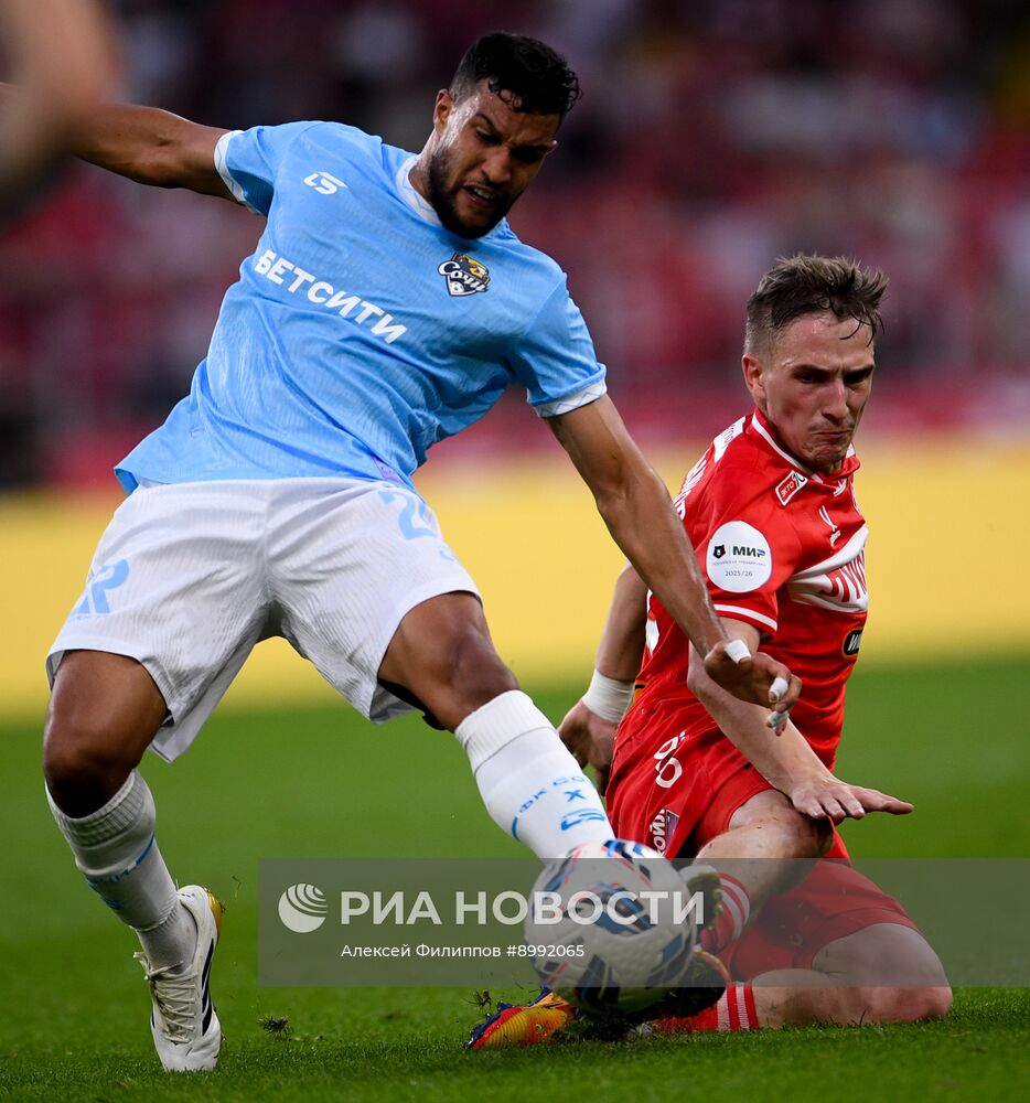 Футбол. РПЛ. "Спартак" (Москва) - "Сочи" (Сочи)