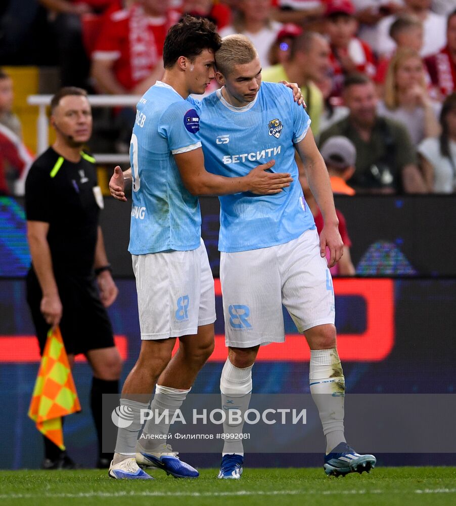 Футбол. РПЛ. "Спартак" (Москва) - "Сочи" (Сочи)