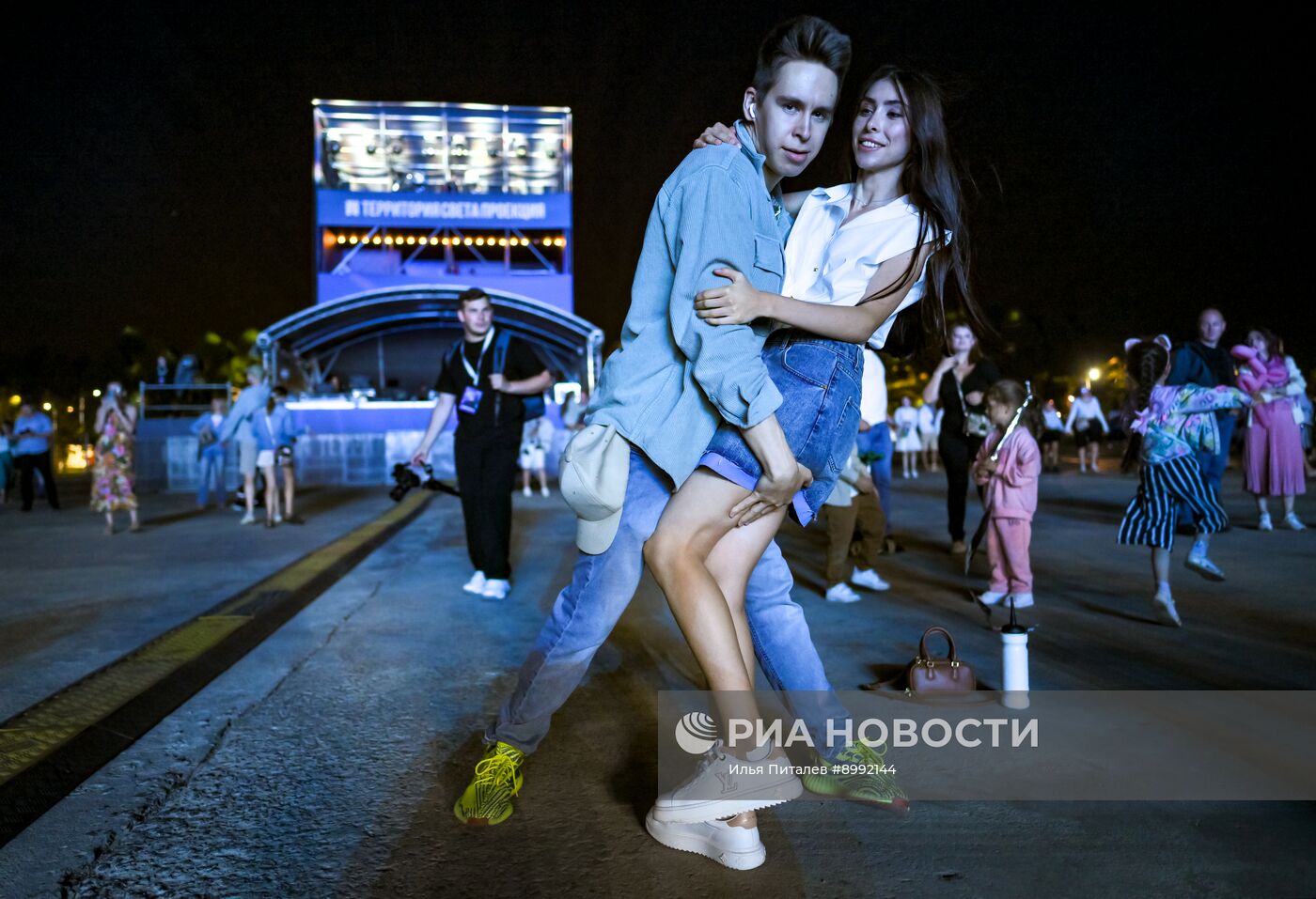 Фестиваль света "Проекция" в Подмосковье