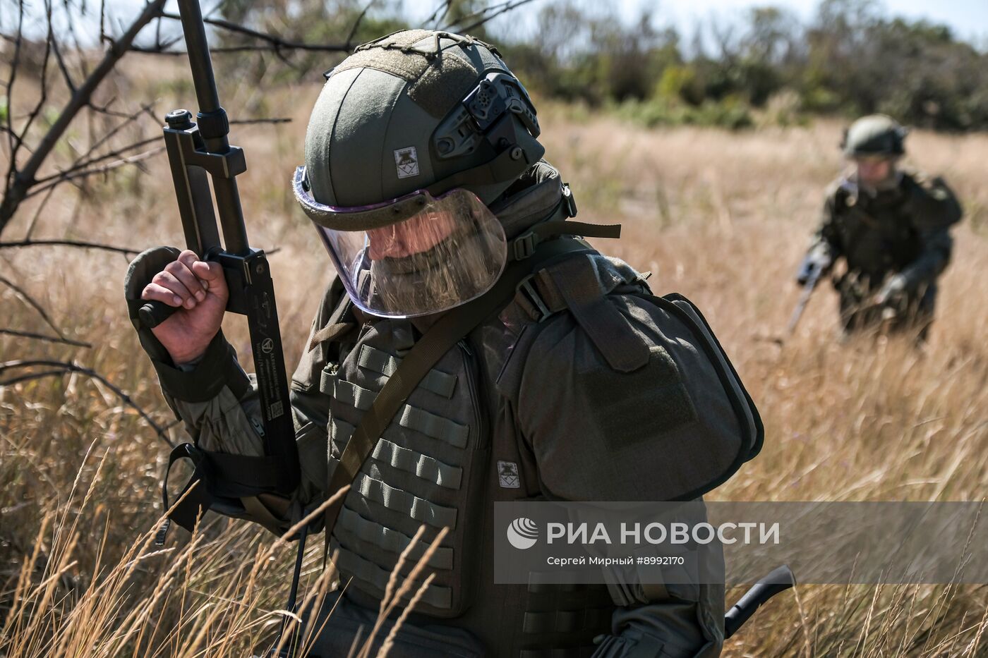 Подготовка саперов группировки войск "Днепр" в Запорожской области