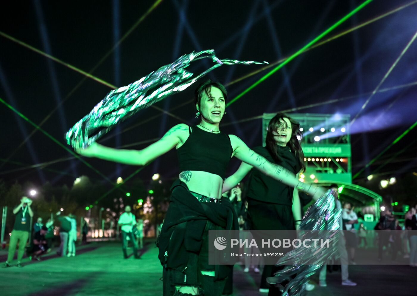 Фестиваль света "Проекция" в Подмосковье