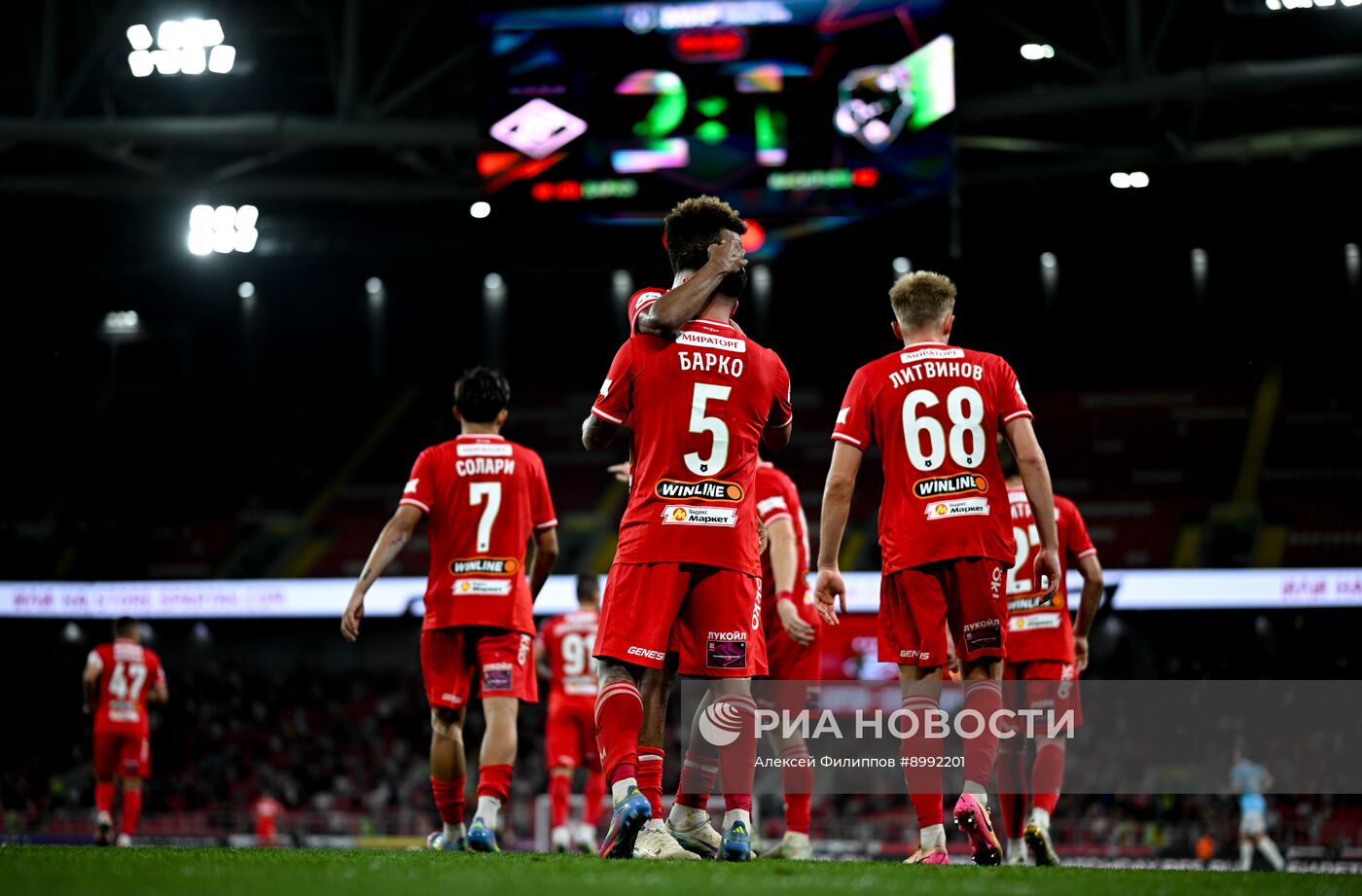 Футбол. РПЛ. "Спартак" (Москва) - "Сочи" (Сочи)