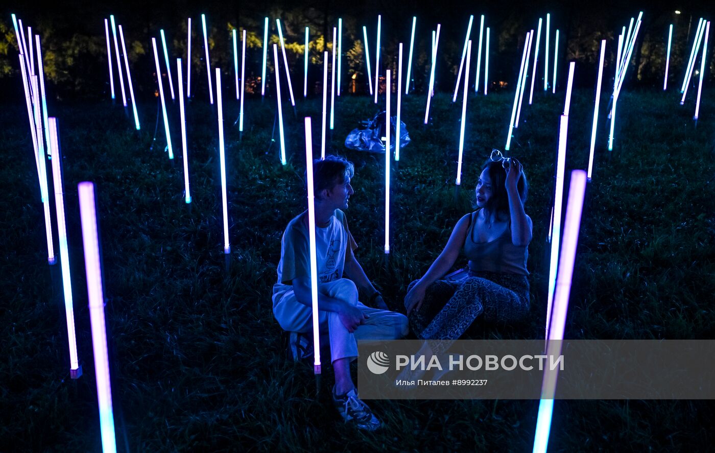 Фестиваль света "Проекция" в Подмосковье