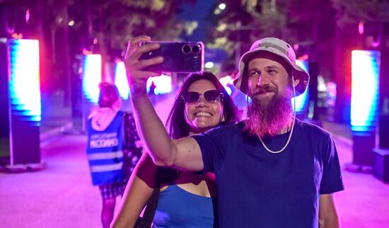 Фестиваль света "Проекция" в Подмосковье