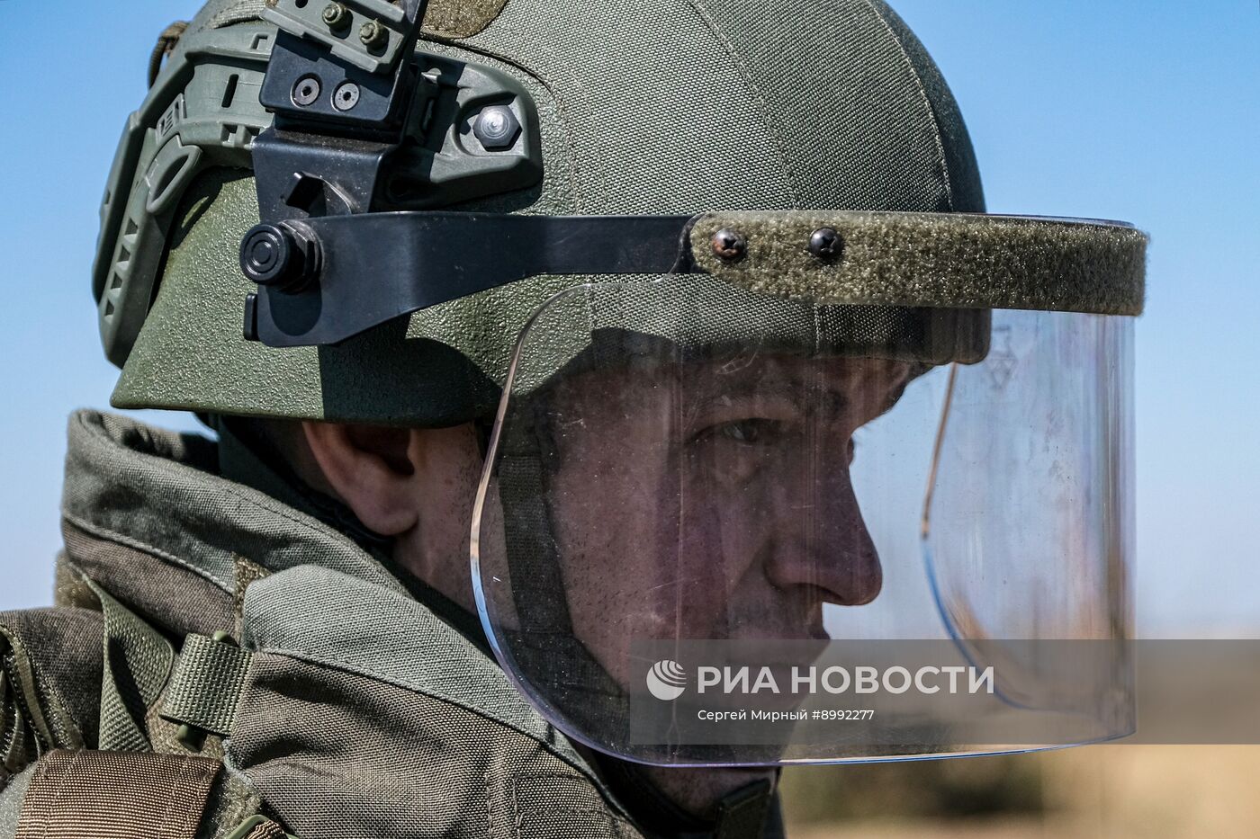 Подготовка саперов группировки войск "Днепр" в Запорожской области