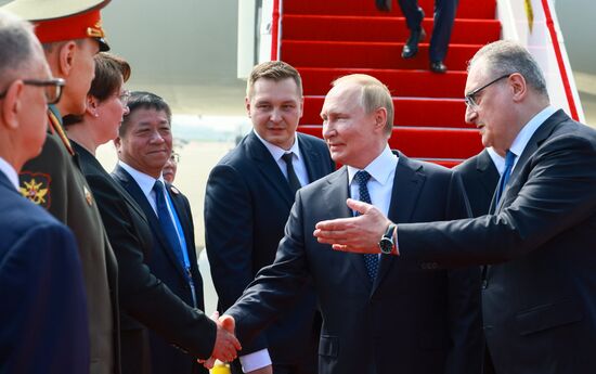 Официальный визит президента Владимира Путина в КНР