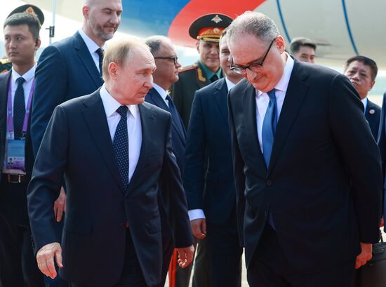 Официальный визит президента Владимира Путина в КНР