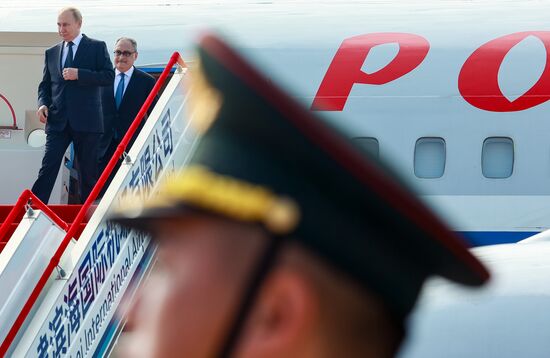 Официальный визит президента Владимира Путина в КНР