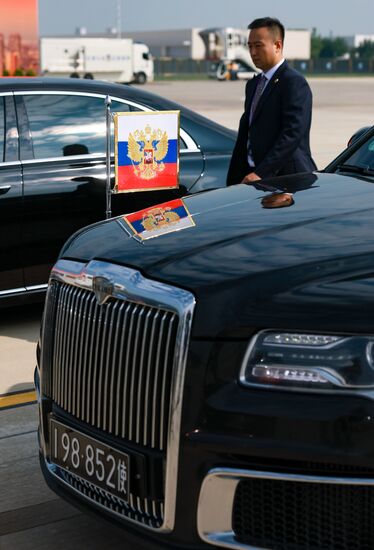 Официальный визит президента Владимира Путина в КНР