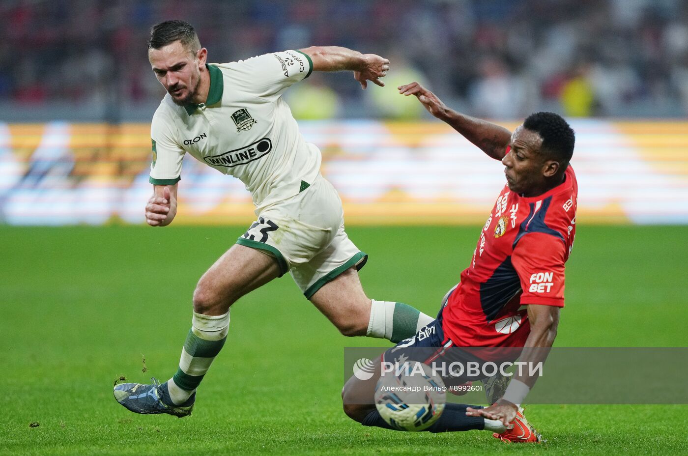 Футбол. РПЛ. ПФК ЦСКА (Москва) - "Краснодар" (Краснодар)