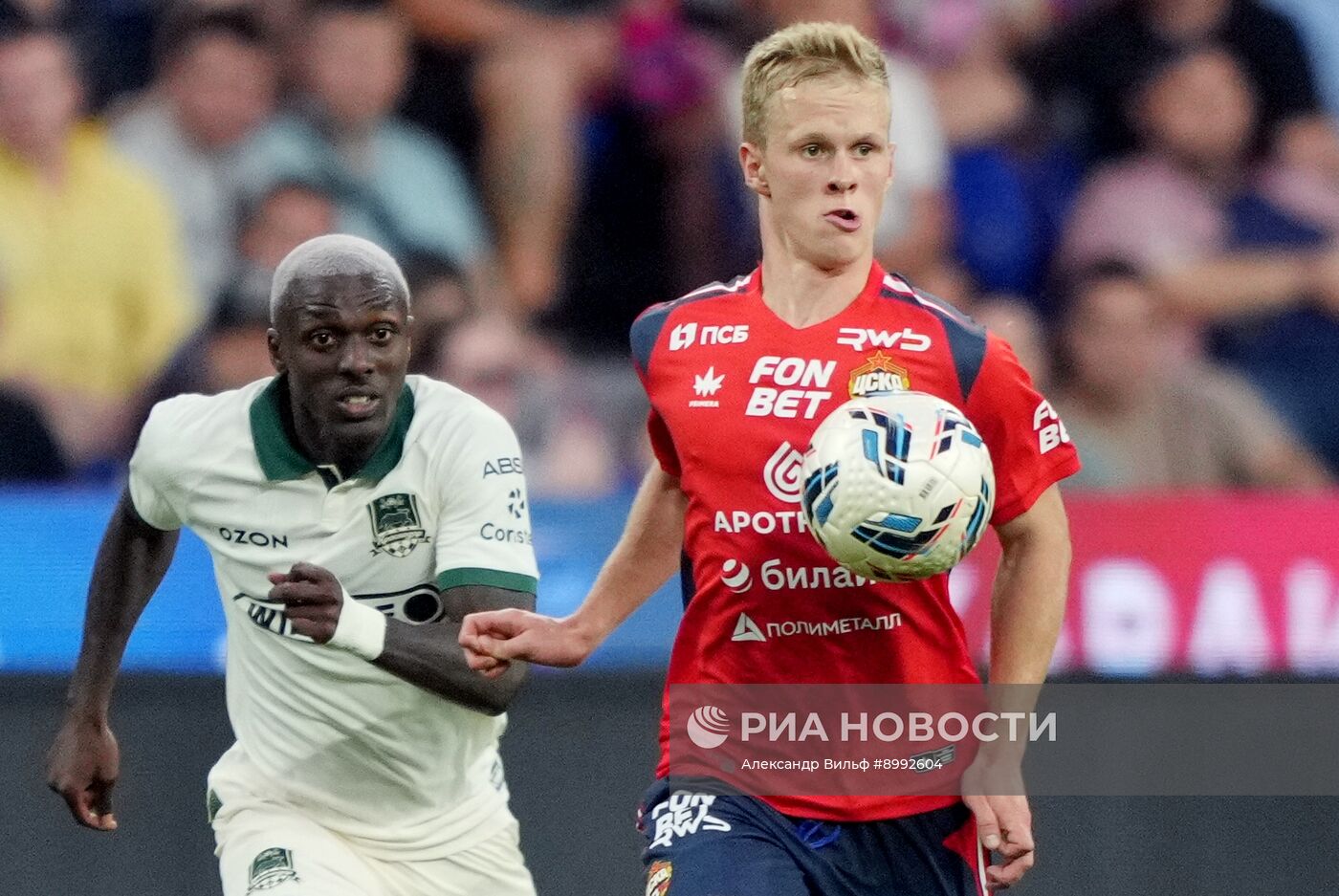 Футбол. РПЛ. ПФК ЦСКА (Москва) - "Краснодар" (Краснодар)