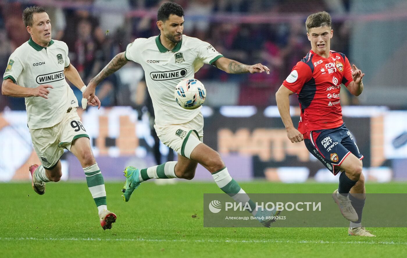 Футбол. РПЛ. ПФК ЦСКА (Москва) - "Краснодар" (Краснодар)