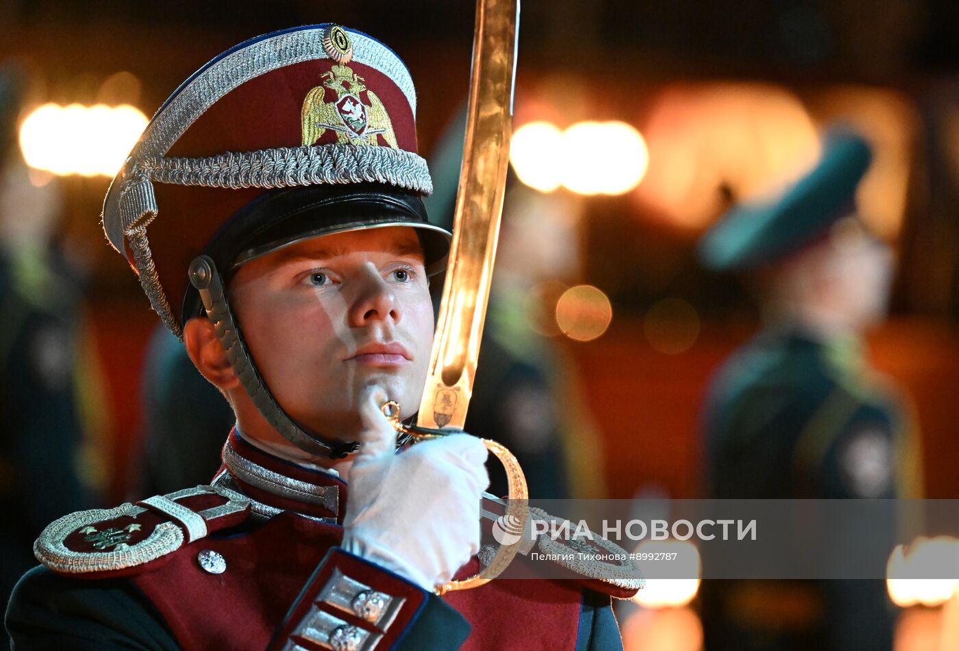 Церемония закрытия фестиваля "Спасская башня"