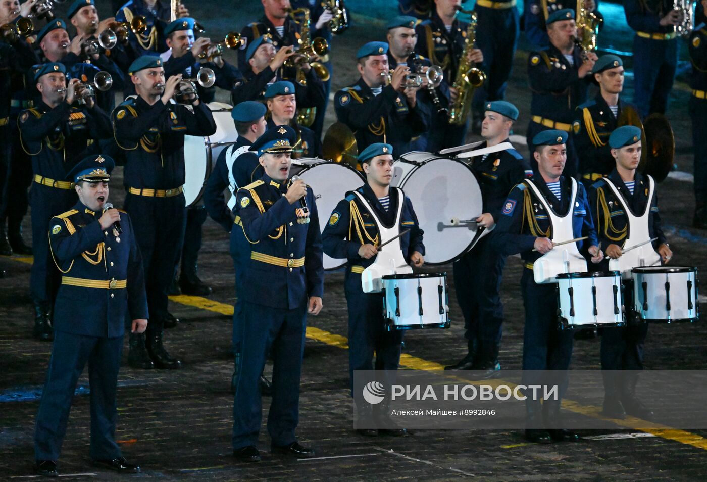 Церемония закрытия фестиваля "Спасская башня"