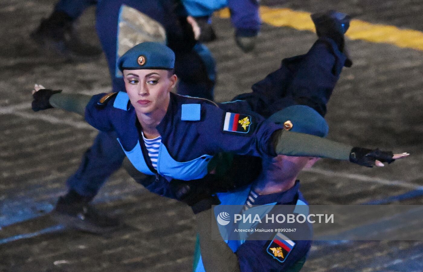 Церемония закрытия фестиваля "Спасская башня"