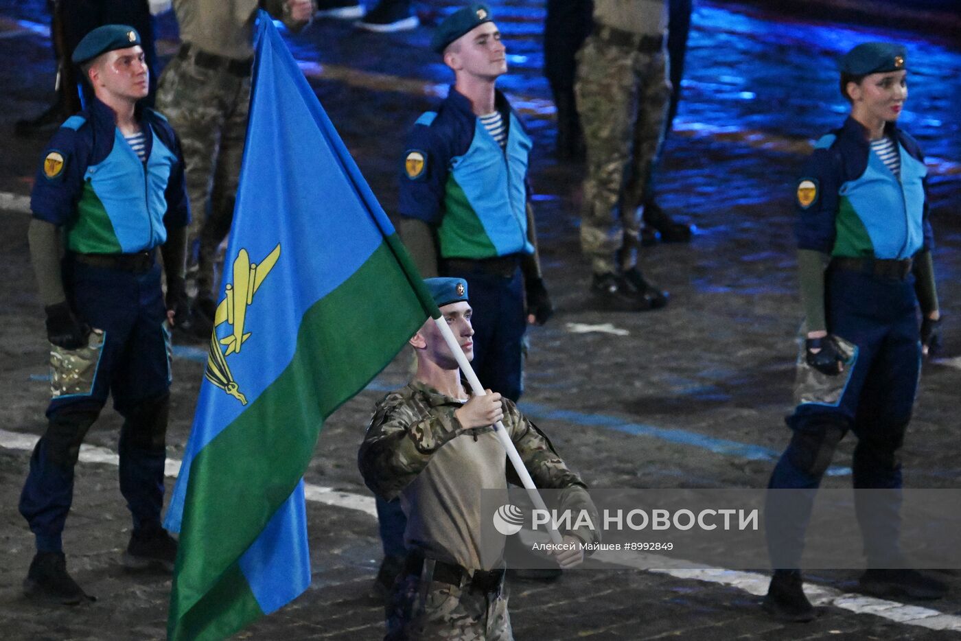 Церемония закрытия фестиваля "Спасская башня"