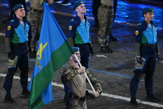 Церемония закрытия фестиваля "Спасская башня"