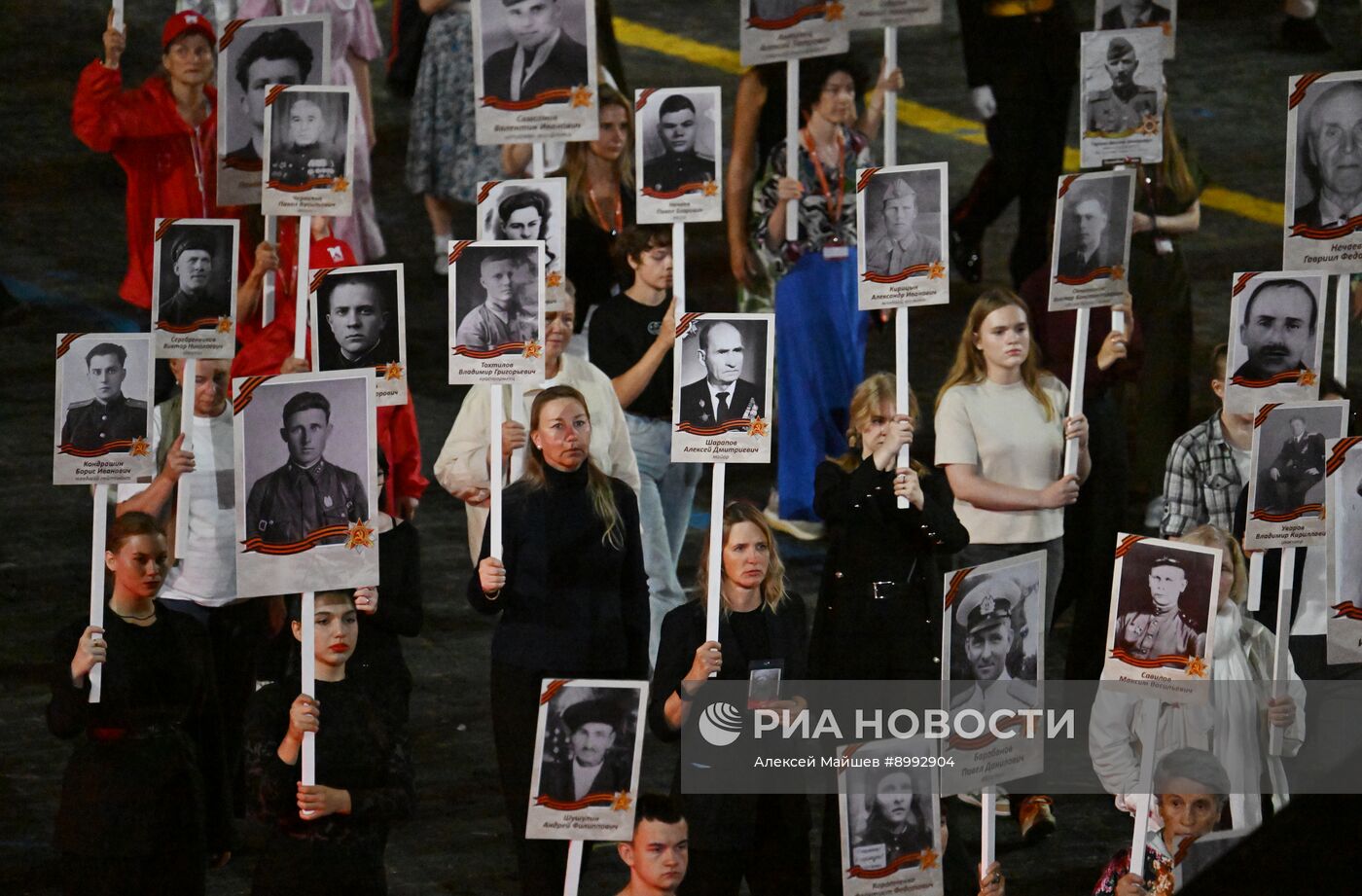 Церемония закрытия фестиваля "Спасская башня"