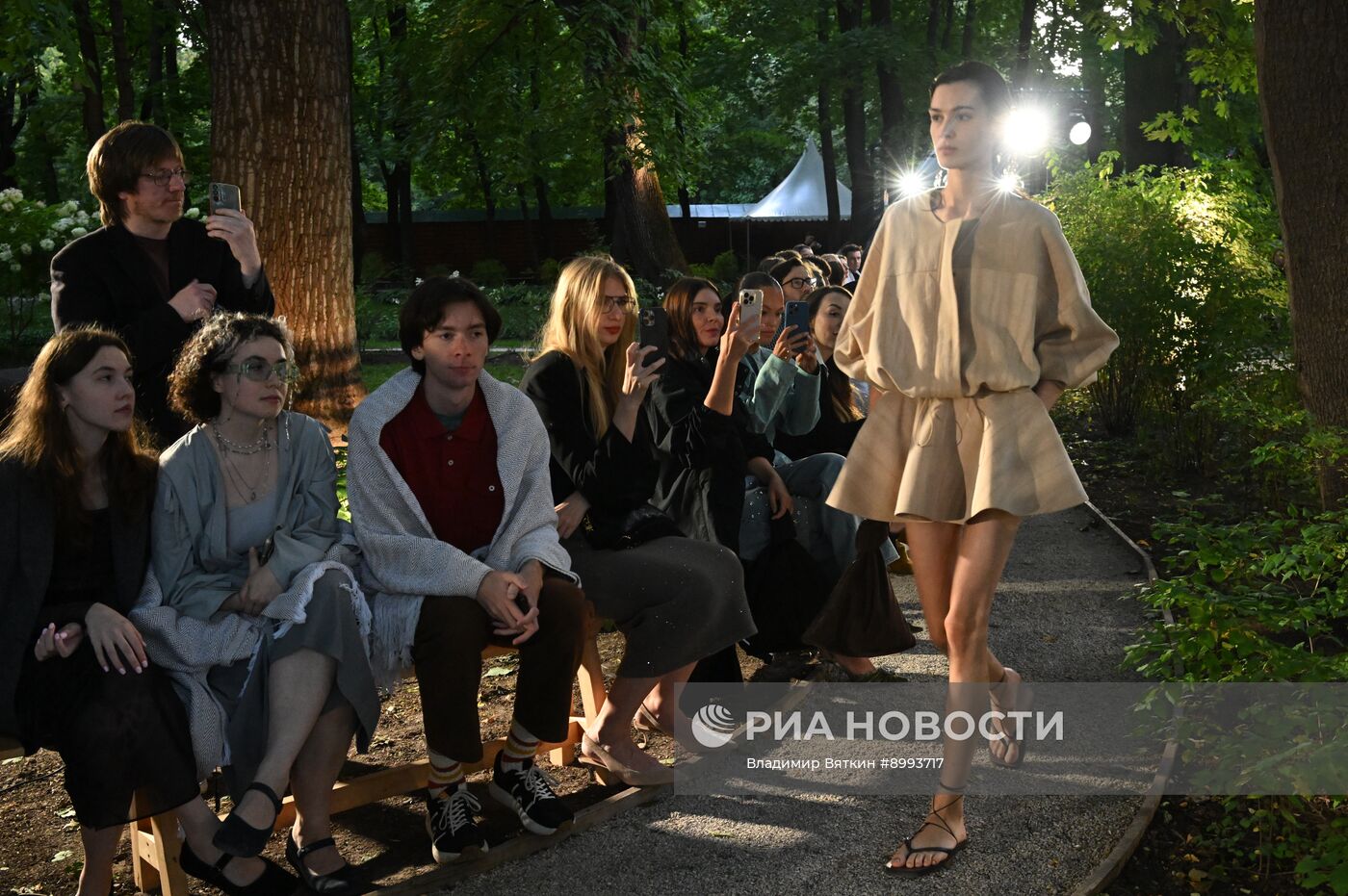 Показ RUBAN в Музее-усадьбе Л.Н. Толстого в Москве