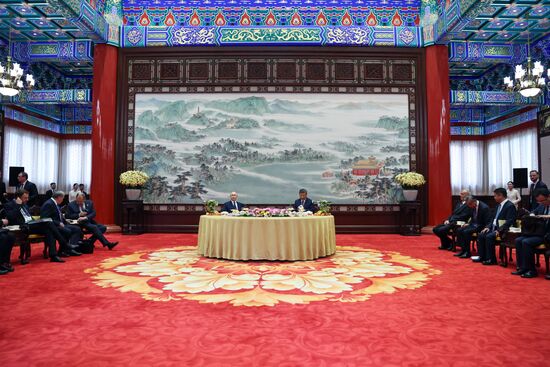 Официальный визит президента Владимира Путина в Китай